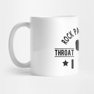 Rock Paper Scissors throat punch ! I win Mug